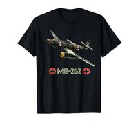 German Aircraft ME 262 Fighter Jet Memorabilia T-Shirt