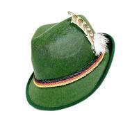 German Alpine Hat - Festival Headgear for Party | Non Woven Fabric with Classic Style, Costume Hat for Beer Celebration, Cosplay Accessory for Holiday, Dress Up Tool for Home Events Gatherings