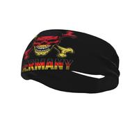 German American Flag Headbands for Women and Men | Breathable Fabric Keeps You Cool, Sweat Control Ensures Comfort, Stylish Fit For Running, Gym, And Yoga