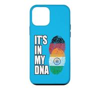 German And Indian Mix DNA Flag Heritage Case for iPhone 12 mini