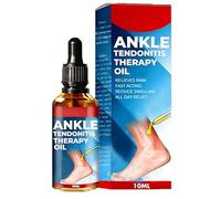 German Ankle Tendonitis Therapy Oil, Foot & Ankle Massage Treatment Oil for Sore and Stiff Joint, Boost Blood Circulation, Pain Relief & Reduce Stress on The Ankle (1pcs)