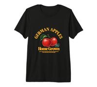 German Apples Home Grown Hand Picked Vintage Art Spring Premium T-Shirt