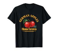 German Apples Home Grown Hand Picked Vintage Art Spring T-Shirt