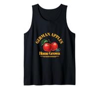 German Apples Home Grown Hand Picked Vintage Art Spring Tank Top