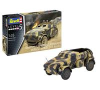 German Armoured Command Car Sd. Kfz. 247 Ausf. B 1:35 Plastic Model Kit Revell