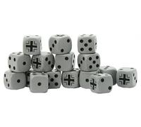 Warlord Games Bolt Action: German Balkenkreuz D6 Dice (16)