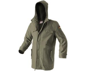 GERMAN ARMY CLASSIC PARKA MILITARY COMBAT MENS JACKET COAT + LINER OLIVE S-6XL