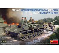 Miniart 1:35 - German Tractor T-60(r) w/ PaK40 Gun & Crew