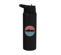 German Battleship Bismarck WW2 Ship Stainless Steel Insulated Water Bottle