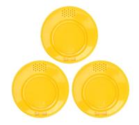 German Beehive Door Plastic Bee Nest Round Entrance Gate Disc 3Pcs Durable Ventilated Beehives Doors for Beekeeping Equipment Tools Beekeepers Plastic Material 12cm 4.7in