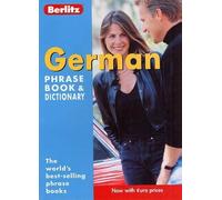 German Berlitz Phrase Book and Dictionary
