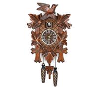 German Black Forest Cuckoo Clock Retro Nordic Style Wooden Cuckoo Wall Clock Living Room Household