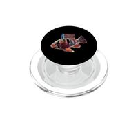 German Blue Ram Cichlid Tropical Fish Keeper PopSockets PopGrip for MagSafe