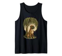 German Boxer Dog - Dog Puppy Weeping Willow Tank Top