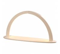German candle arch, length 70 cm / 28 inch, natural, electrically illuminated...