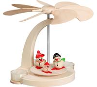 German christmas pyramid Cool-man winter sports, 1-tier, height 1.. SV 16253 NEW