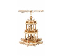 German christmas pyramid Nativity scene, 2-tier, height 46 cm / 1.. RG 16702 NEW