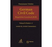 German Civil Code Volume II: Books 4-5: §§ 1297-2385