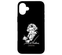 German Composer Portrait Ludwig van Beethoven Case for iPhone 16 Plus