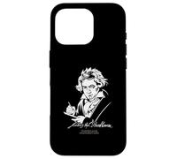 German Composer Portrait Ludwig van Beethoven Case for iPhone 16 Pro