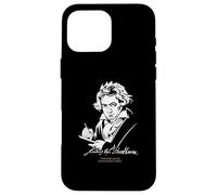 German Composer Portrait Ludwig van Beethoven Case for iPhone 16 Pro Max