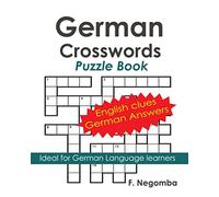 German Crosswords Puzzle Book