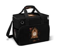 German Cuckoo Clock Large Lunch Bag Soft Cooler Bag Insulated Thermal Bag Reusable Grocery Bags for Office Picnic Beach