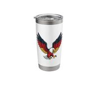 German Eagle Flag Stainless Steel Insulated Tumbler