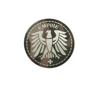 German Eagle Tactical Patches, Camouflage, Glow in The Dark IR Reflective, Hook Backing