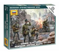 German Elite Troops 1941 / 1943 Plastic Kit 1:72 Model ZVEZDA