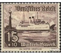 German Empire 657 with hinge 1937 Vessels (Stamps for collectors) Seafaring/ships