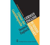 German/English Business GLOSSYary (Business GLOSSYaries) (Business Glossaries)