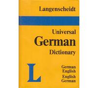 German-English, English-German (Langenscheidt Universal Dictionaries)
