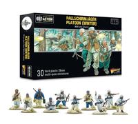 German Fallschirmjager (Winter) Infantry Platoon - 28mm Plastic Miniatures | 28mm Scale Plastic Miniatures for Bolt Action Highly Detailed World War 2 Miniatures