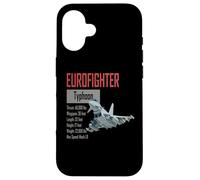 German Figher Aircraft Eurofighter Typhoon Case for iPhone 16