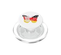 German Flag Butterfly Butterflies Bug Wings Deutschland Flag PopSockets PopGrip for MagSafe