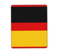 German Flag Colorful Rubber Lock Edge Mouse pad (Vertical Style), Thickened Design not Easy to deform