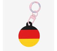 German Flag Dog Tags for Pets,Round Acrylic Pet ID Tags,Perfect for Small to Large Dogs and Cats,Cute & Functional