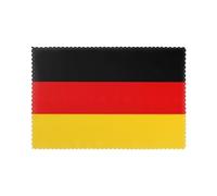 German Flag Heat Resistant Placemats For Dining Table Set Of 6 Waterproof Wipeable Washabletable Mats