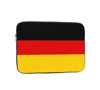 German Flag Laptop Sleeve Case 15 Inch Suitable For Notebook Computer Tablet Traveling Carrying Simple Case