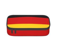 German Flag Large Capacity Pencil Case Stationery Storage Bag with Zipper Boys Girls Students School
