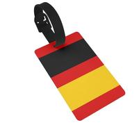 German Flag Luggage Tags Suitcases Handbag Tag Labels with Name Id Quickly Identify Travel Essential
