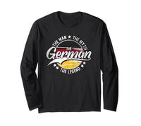 German Flag | Oktoberfest | The Man The Myth The German Long Sleeve T-Shirt