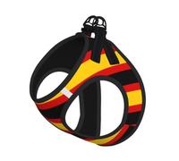 German Flag Pet Leash Vest For Small Dogs Cats Reflective Adjustable Soft Outdoor Walking Hiking Training