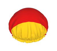 German Flag Print Bath Hair Cover For Women Reusable Double Waterproof Layers Shower Caps For Women Ladies
