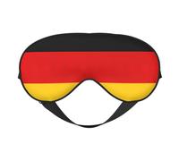 German Flag Print Functionality Cozy Eye Mask Adjustable Strap Nap Night Travel Camping Yoga Relax