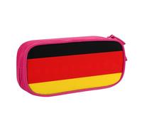 German Flag Print Pencil Pouch Storage Cosmetics Art Tools Supplies Students Teachers Versatile Use