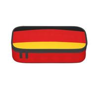 German Flag Print Teen Large Storage Pencil Case Stationery Organizer School College Business Travel