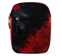 German Flag Tie-Dye Small Cross Body Bag Women Men Purse | Mini Shoulder Messenger Bags Handbag Phone Wallet with Adjustable Strap