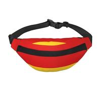 German flag Travel Fashion Waist Bag, Suitable for Sports, Running, Cycling, Traveling, Fishing Boys Large Crossbody Waist Bag,